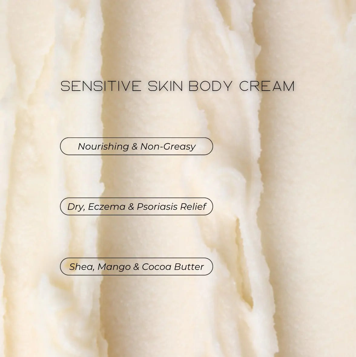 Lavendar & Vanilla Body Butter Eczema Relief