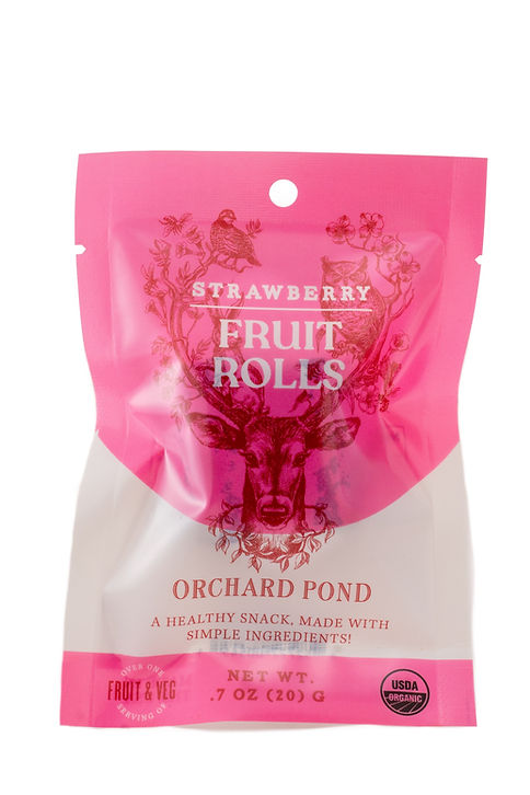 Organic Strawberry Fruit Roll Ups