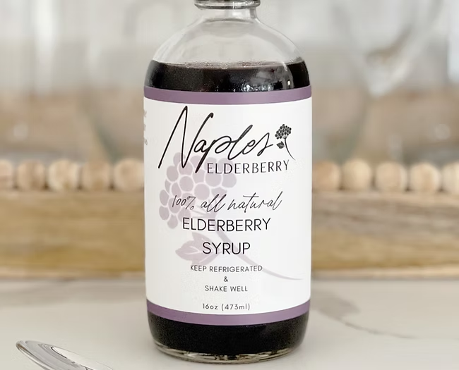 Naples Elderberry Syrup 16oz