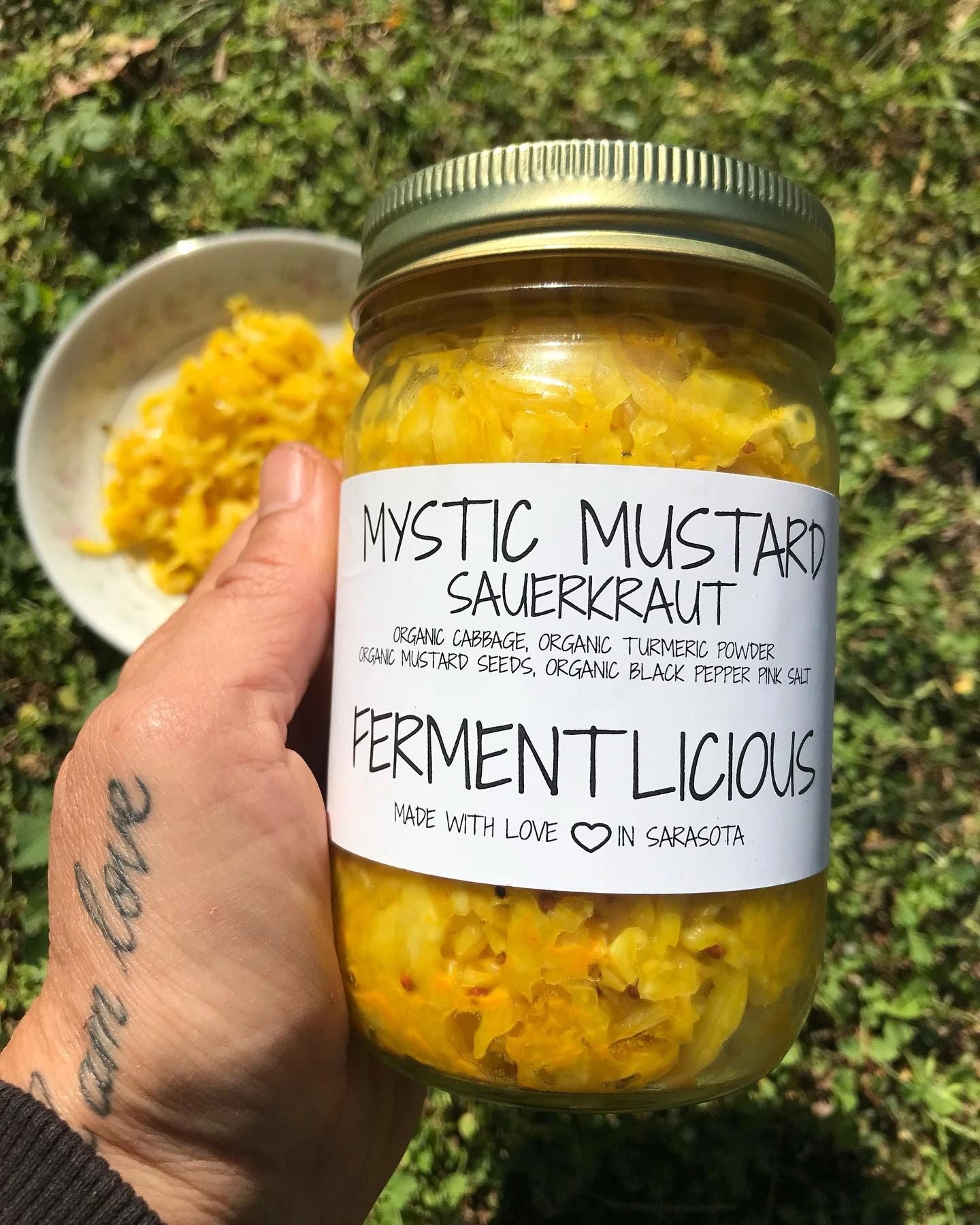 Mystic Mustard Sauerkraut