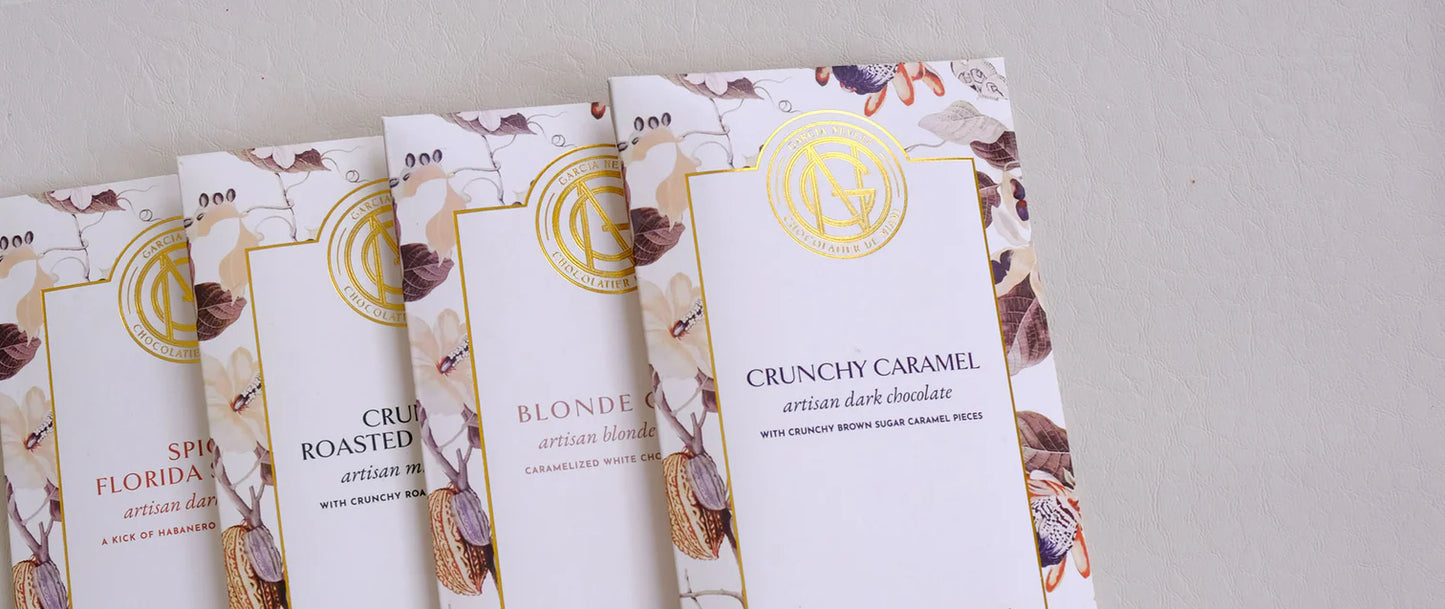 Garcia Nevett Award Winning Chocolate Bars 3-Pack