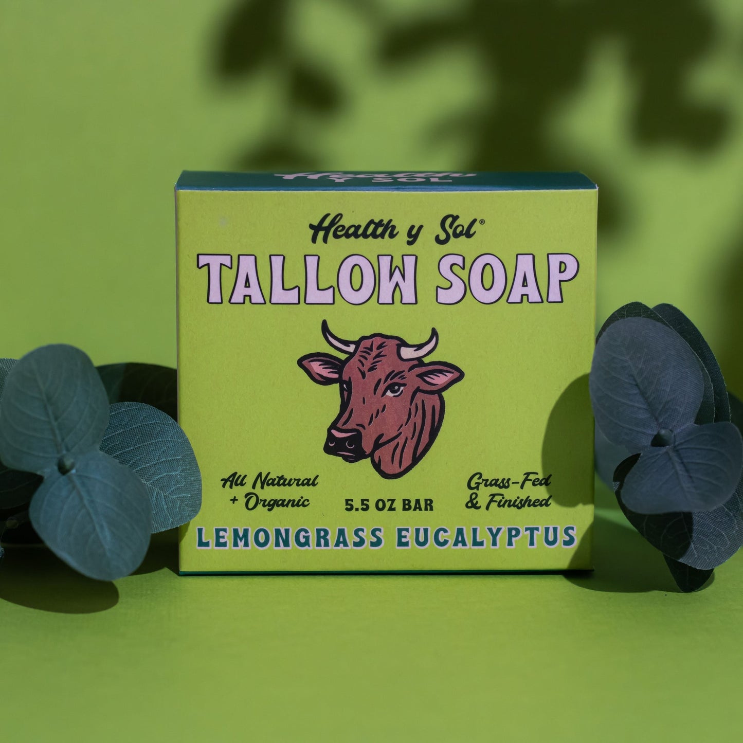 Organic Tallow Soap-Lemongrass Eucalyptus