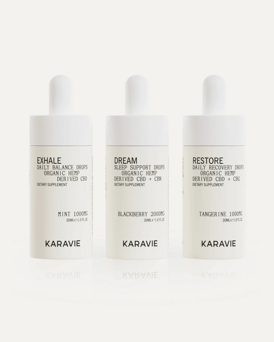 Exhale + Restore + Dream Tinctures