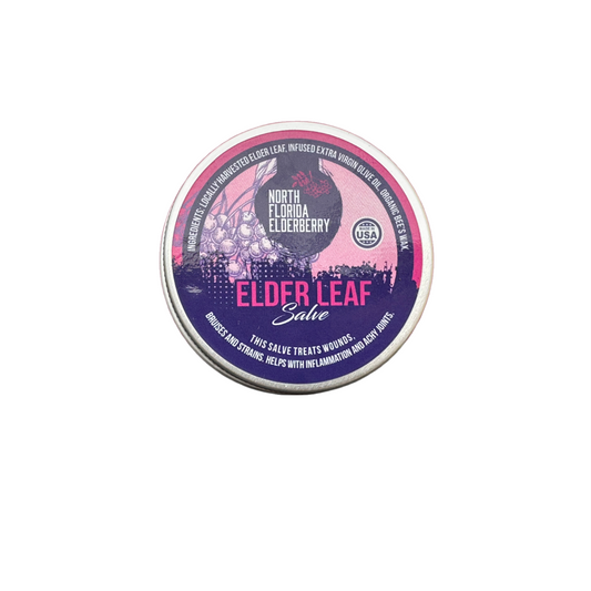 Elder Leaf Salve - Farm Grown- Hand Crafted