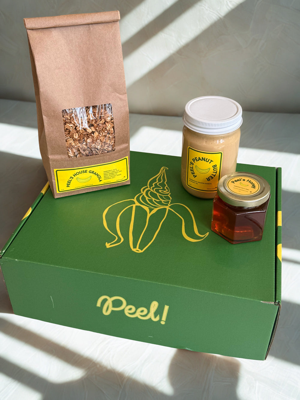 Banana Granola Honey Gift Set