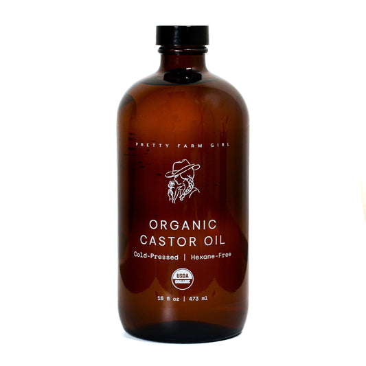 Pure Organic Cold Pressed Castor Oil