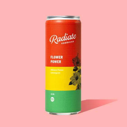 Radiate Kombucha (Miami!)- (12 or 24 pack)