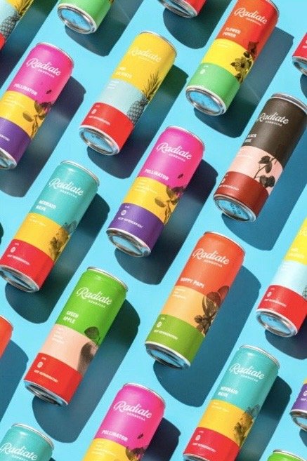 Radiate Kombucha (Miami!)- (12 or 24 pack)