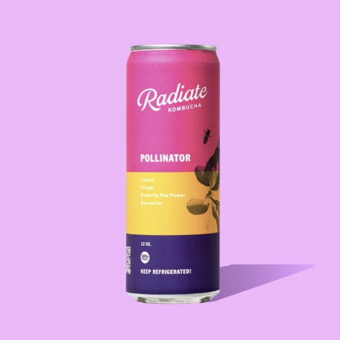 Radiate Kombucha (Miami!)- (12 or 24 pack)