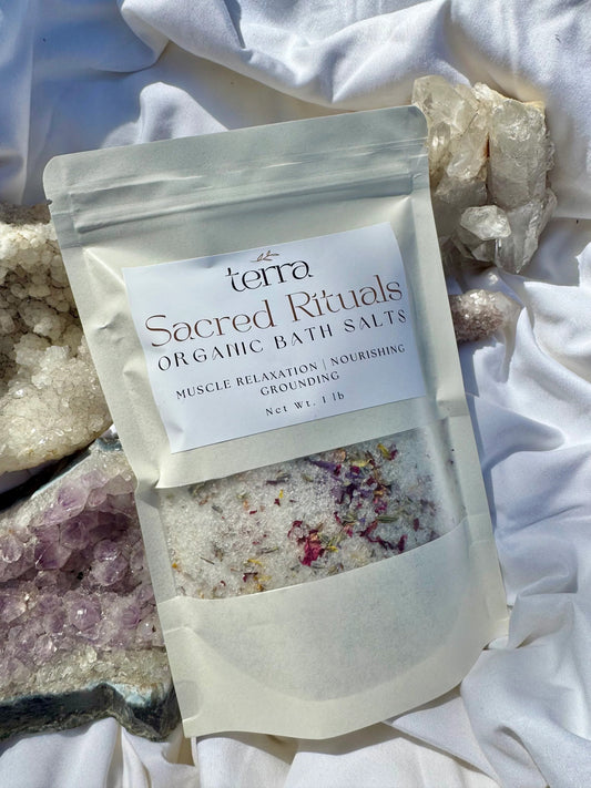 Sacred Ritual Organic Bath Salts (1lb)