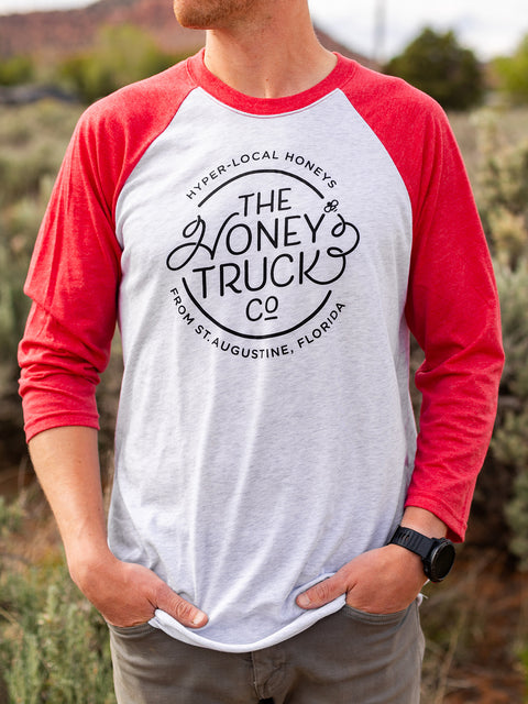 The Honey Truck Baseball Tee- (Unisex)