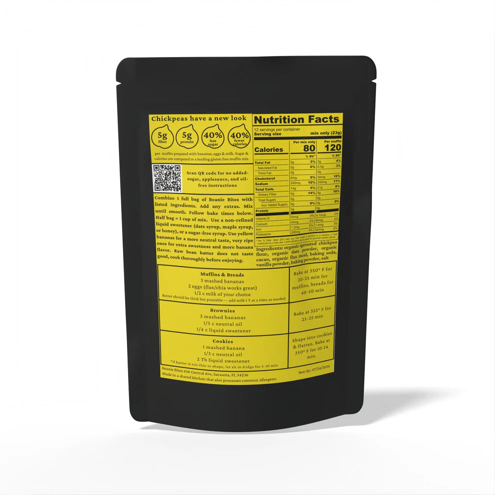 Beanie Bites Baking Mix Combo Pack (Waffles, Muffins, Brownies)