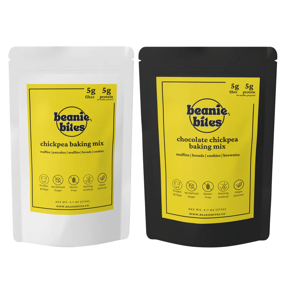 Beanie Bites Baking Mix Combo Pack (Waffles, Muffins, Brownies)