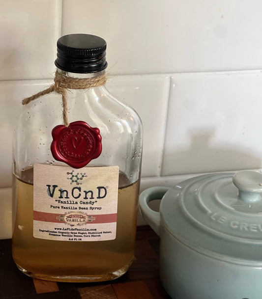 A Gourmet Rare to find Gift! Pure Vanilla Bean Pancake & Waffle Syrup